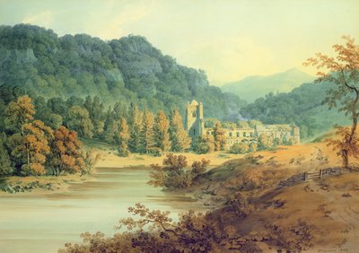Cattedrale di Dunkeld da Hugh William Williams